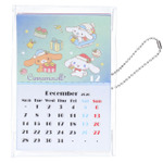 「サンリオキャラクターズ ミニカレンダーチャーム」シナモロール 12月デザイン