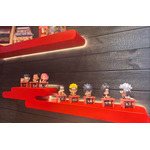 壁に飾ってあるキャラクターフィギュア（写真：合同会社Rouse  李啓源）