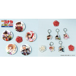 【ちょいでか缶バッジ(全5種)】【アクリルキーホルダー(全5種)】