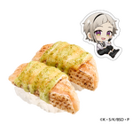 文豪ストレイドッグスコラボ限定ピック付き サーモン バジルマヨチーズ炙り