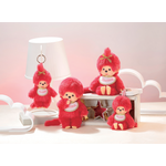 真っ赤なモンチッチが登場!