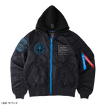 「ガンダム」ハサウェイ・ノア モデルの新作フライトジャケットが登場！アクリルスタンドがもらえるキャンペーンも♪ 画像