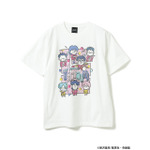 奇面組と唯ちゃん千絵ちゃんファンシーショートスリーブTシャツ