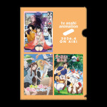 tv asahi animation　AJ2026ブースで「特製クリアファイル」を配布