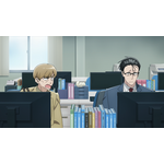 TV アニメ『スーパーの裏でヤニ吸うふたり』場面写真