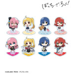 TVアニメ『ぼっち・ざ・ろっく！』むーらんさんイラスト 制服ver.＆ライブ衣装ver. トレーディングアクリルスタンド（全8種）