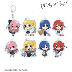 TVアニメ『ぼっち・ざ・ろっく！』むーらんさんイラスト 制服ver.＆ライブ衣装ver. トレーディングアクリルキーホルダー （全8種）