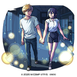 光属性　★6夜の学校デート デンジ＆レゼ（進化）
