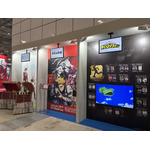 「日本テレビ×VAP」「ytv」「YTE」「Hulu」ブースの様子