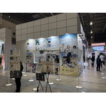 「日本テレビ×VAP」「ytv」「YTE」「Hulu」ブースの様子