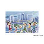 サザエさん絵ハガキ（お台場）