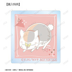 「ニャンコ先生 lette-graph 第2弾 アクリルステッカー 薄紅色 AMNIBUS限定特典」