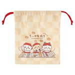 【ちいかわ焼き 店員さんなほどよいサイズの巾着】