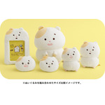 「まいにちはむちま」ぬいぐるみグッズ