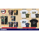 アニメ『鬼滅の刃』グラフィックタグとTシャツ各種