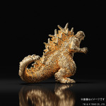 『ゴジラ-1.0』ミニフィギュア Ver.2 ゴールドモデル(K18イエローゴールド)