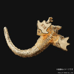 『ゴジラ-1.0』ミニフィギュア Ver.2 ゴールドモデル(K18イエローゴールド)