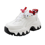 「サンリオ」キティやクロミと新生活は新しいスニーカーで♪ キャラチャームは取り外し可能が嬉しい☆ コラボスニーカー登場 画像