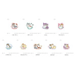 スマホに貼れるサイズのステッカー　9種　各385円