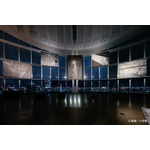 会場エントランス(夜景)