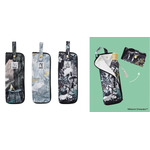 小説柄　吸水傘ケース