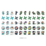 TVアニメ『忍たま乱太郎』× ROUND1　9店舗限定カプセルトイ「フレークシール」全10種