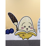 店内のパネル＆フォトスポット