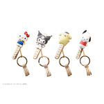 おとなのサンリオ「バッグキークリップ サンリオキャラクターズ」全4種