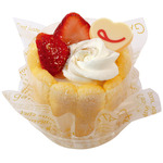 「母の日 苺のフラワーケーキ」