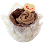 「母の日 チョコレートのフラワーケーキ」