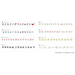 「デコラッシュ＜限定＞ハートケースセット　サンリオキャラクターズ デザイン」