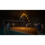 「打つ」体験ブース:シンクロコート