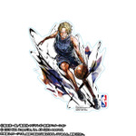 「ONE PIECE × NBA STICKER」