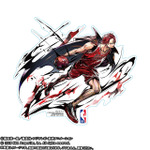 「ONE PIECE × NBA STICKER」