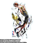 「ONE PIECE × NBA STICKER」