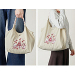 リッチな刺繍のトートバッグ  RMPK-01