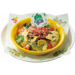 フシギダネの“はっぱカッター”タコライス