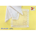 ポケモンのレース付きタオルと刺繡ハンカチ