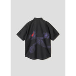 『僕のヒーローアカデミア』×グラニフ　「深淵闇躯｜ルーズフィット半袖シャツ」背面