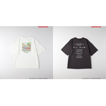 サンリオキャラクターズ×ライトオン　「バックプリントTシャツ（WOMENS）」ホワイト（サンリオキャラクターズ）、ダークグレー（同）
