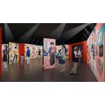 人気キャラクターたちと一緒に楽しめるエピソード展示