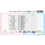 「お文具といっしょ」×サンリオコラボ