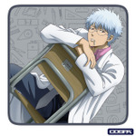 描き下ろし 坂田銀八 フルカラーハンドタオル 放課後の一幕Ver.