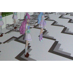 リアルタイムで演技データをバーチャル空間上にアップ