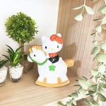 サンリオ ハローキティ ゆらゆら木馬貯金箱 バンク インテリア