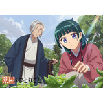 『薬屋のひとりごと』　「猫猫、壬氏と巡る四季」2月ビジュアル