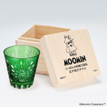 MOOMIN 江戸切子グラス（スナフキンとヨクサル）