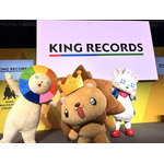 右から、ゆめらいおん（TOKYO MX）、きんくりん（KING AMUSEMENT CREATIVE）、いちじんちゃん（一迅社）
