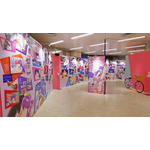 「TVアニメ『らんま1/2』展」の様子