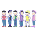 「おそ松さん」第3期でもモテたいのか!? 新衣装“スタジャン”で決めた6つ子の全身ショット初公開